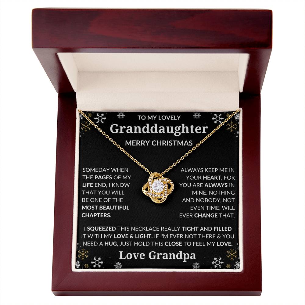 To My Lovely Granddaughter - Merry Christmas - Always keep